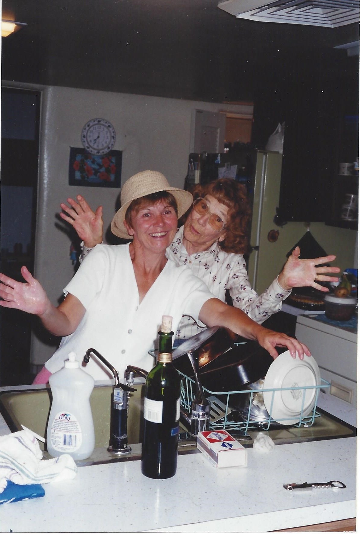Mom and Bonnie in the kitchen - PBH (2)